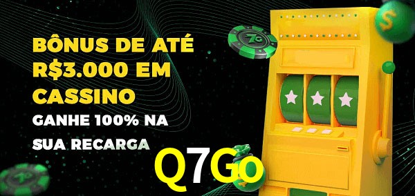 Q7Go melhor bônus de depósito